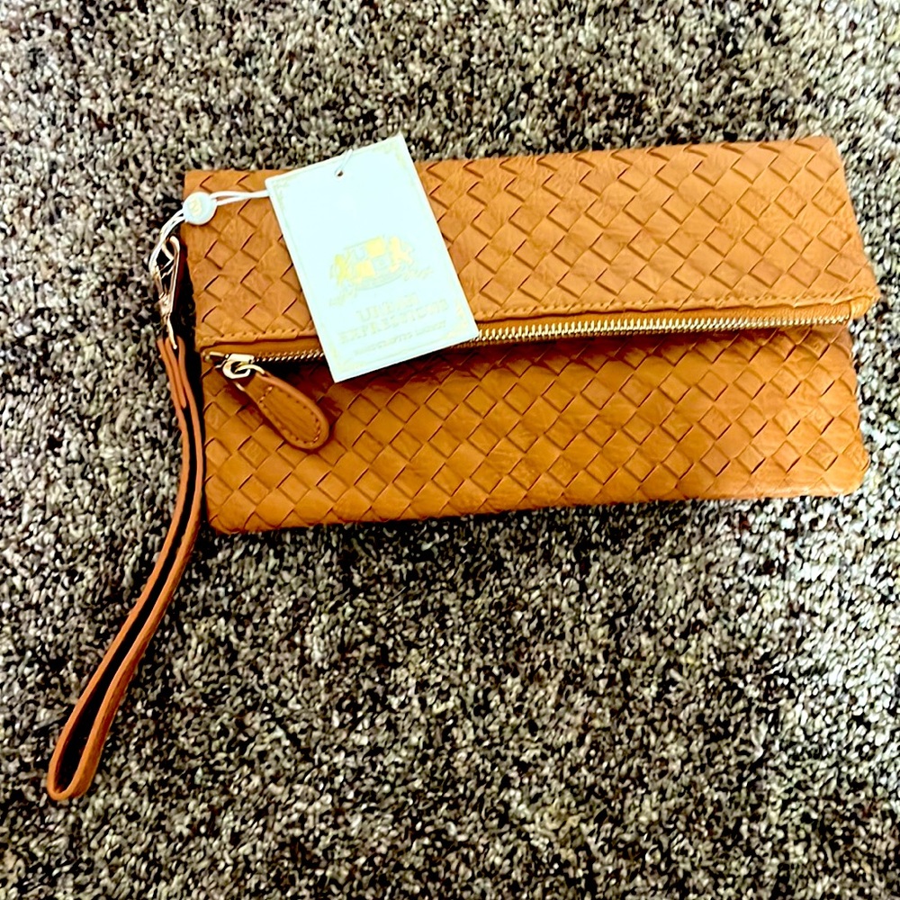 Urban Expressions Vegan Faux Leather Clutch Bag